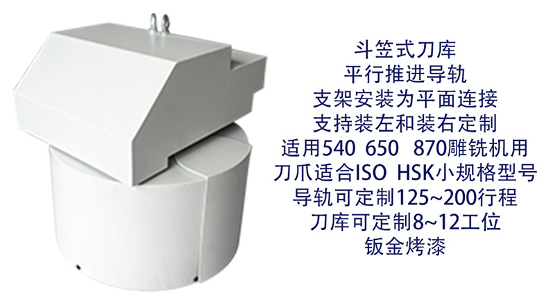 精雕機(jī)刀庫(kù)龍利有幾種選擇？